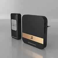 Звонок беспроводной аналоговый Elektrostandard DBQ24M WL 52M Черный картинка 